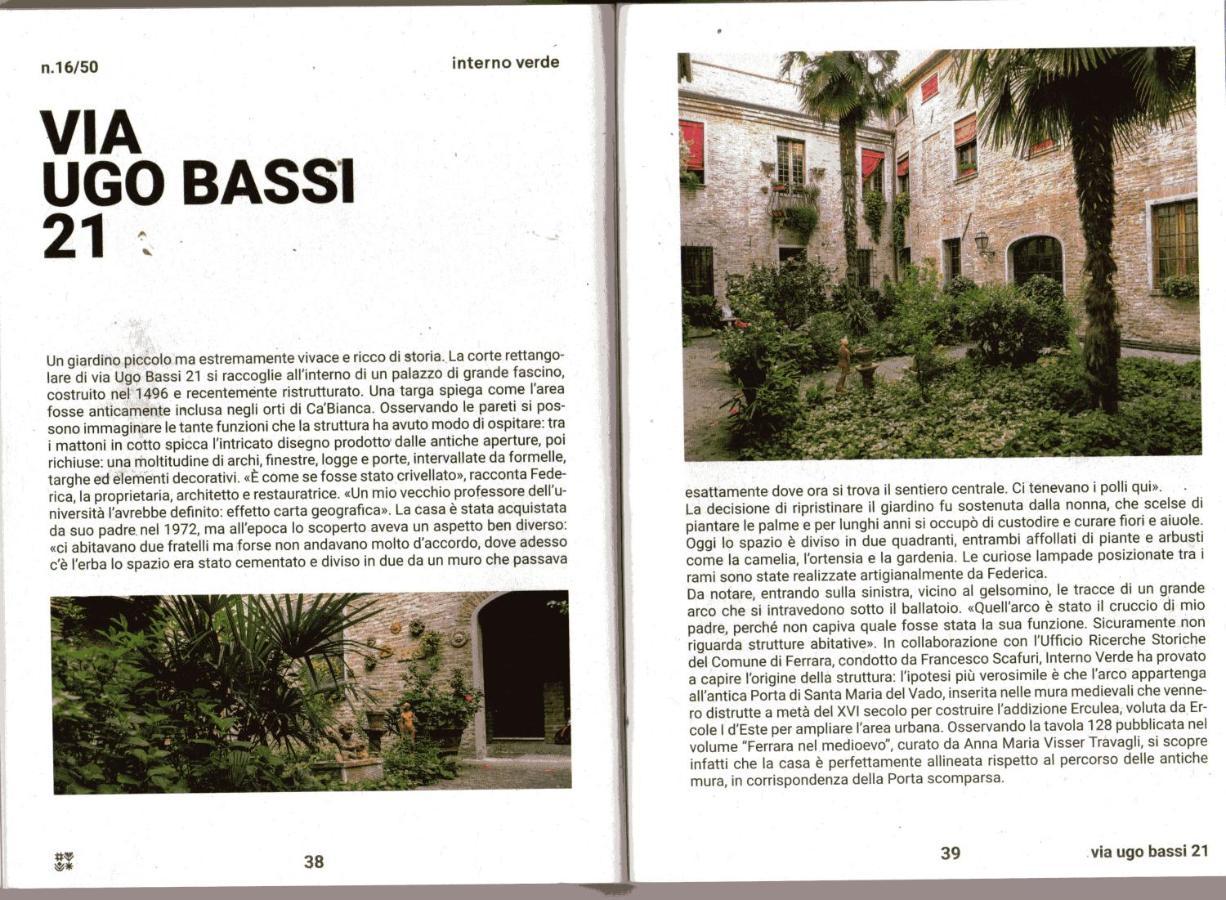 Il Giardino Segreto Apartment แฟร์รารา ภายนอก รูปภาพ